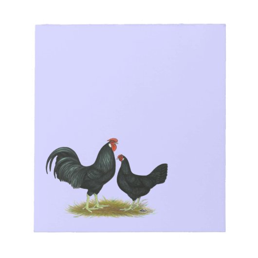 Marsh Daisy Chickens Notitieblok (Voorkant)