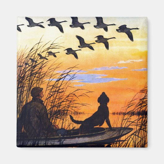 Marsh door Paul Bransom Magneet (Voorkant)