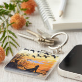 Marsh door Paul Bransom Sleutelhanger (Voorkant Rechts)