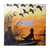 Marsh door Paul Bransom Tegeltje (Voorkant)