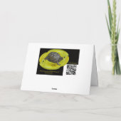 Marsh Edge - Kaart met kerstgroet/feestgroet (Achterkant)