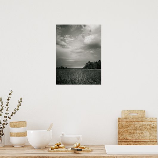 Marsh Grasses Poster (Keuken)