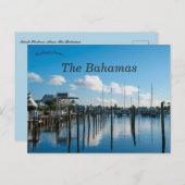 Marsh Harbour bij Abaco op de Bahama's Briefkaart (Voorkant / Achterkant)