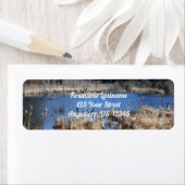 Marsh in Spring Orton Effect Natuur Adres Etiket (Insitu)