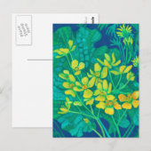 Marsh Marigold Summer Wildbloemen Floral Painting Briefkaart (Voorkant / Achterkant)