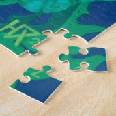 Marsh Marigold Summer Wildbloemen Floral Painting Legpuzzel (Zijkant)