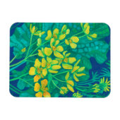 Marsh Marigold Summer Wildbloemen Floral Painting Magneet (Horizontaal)