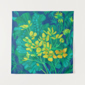 Marsh Marigold Summer Wildbloemen Floral Painting Wandkleed (Voorkant)
