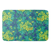 Marsh Marigold Wildflower Geel Bloemen Patroon Badmat (Voorkant)