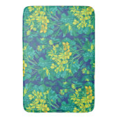 Marsh Marigold Wildflower Geel Bloemen Patroon Badmat (Voorkant Verticaal)