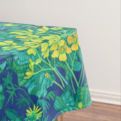 Marsh Marigold Wildflower Geel Bloemen Patroon Tafelkleed (Voorbeeld)