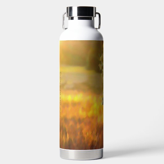 Marsh Morning Waterfles (Voorkant)