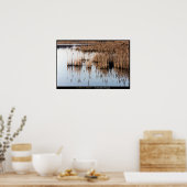 Marsh Reeds Poster (Keuken)
