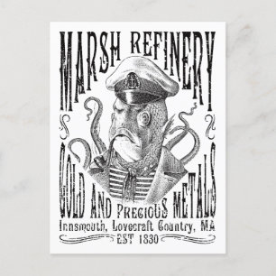 Marsh Refining Company Innsmouth Lovecraft Briefkaart