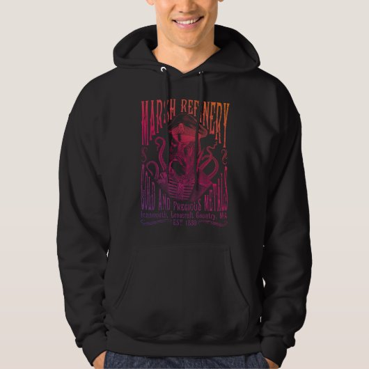 Marsh Refining Company Innsmouth Lovecraft Hoodie (Voorkant)