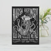 Marsh Refining Company Innsmouth Lovecraft Kaart (Staand voorkant)