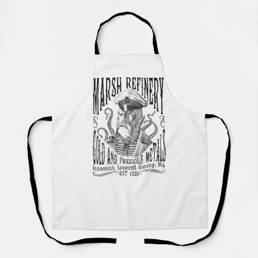 Marsh Refining Company Innsmouth Lovecraft Schort (Voorkant)