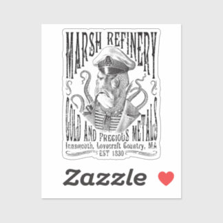 Marsh Refining Company Innsmouth Lovecraft Sticker