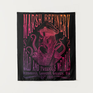 Marsh Refining Company Innsmouth Lovecraft Wandkleed