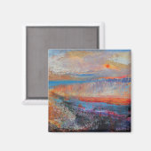 Marsh Sunset 2013 Magneet (Voorkant / Achterkant)