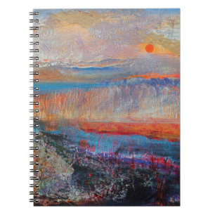 Marsh Sunset 2013 Notitieboek