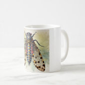 Marsh Treader Insect 180724IREF202 - Watercolor Koffiemok (Voorkant rechts)