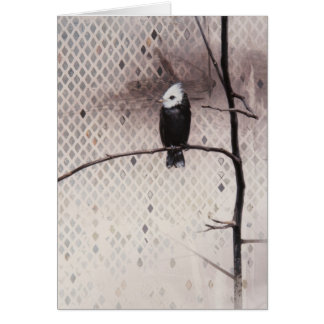Marsh Tyrant Blank Card van Andrew Denman