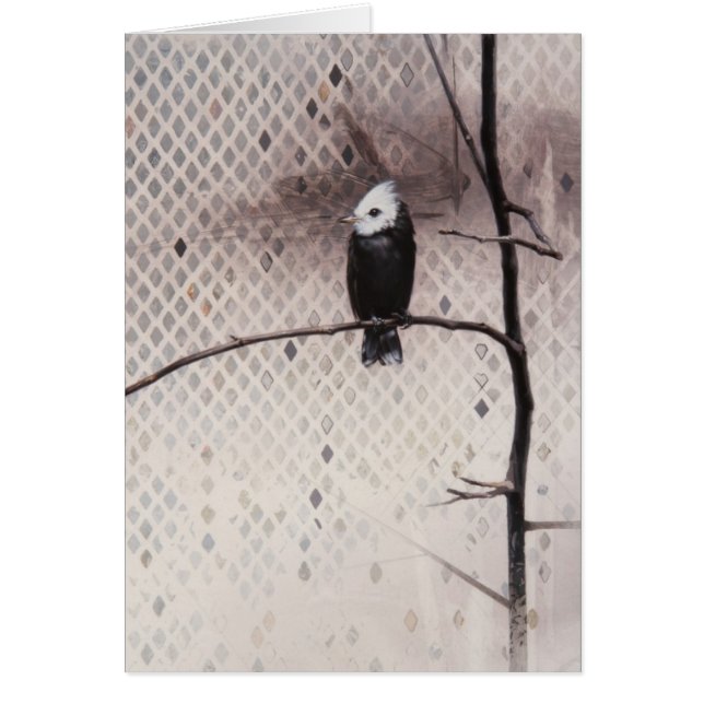 Marsh Tyrant Blank Card van Andrew Denman (Voorkant)
