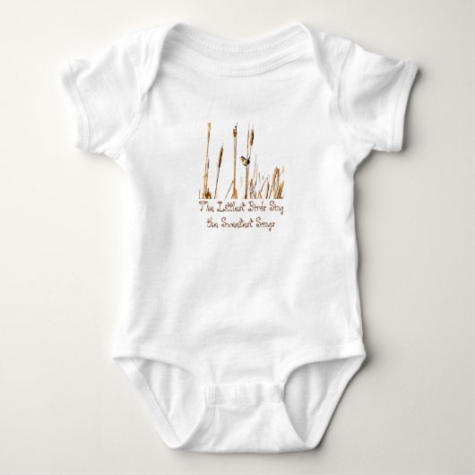 Marsh Wren Songbird Romper (Voorkant)