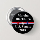 Marsha Blackburn Senaat 2018 Tennessee Ronde Button 5,7 Cm (Voorkant /achterkant)