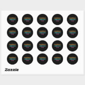Marsha Linehan Fan Ronde Sticker (Vel)