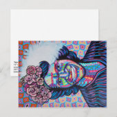 Marsha P. Johnson Briefkaart (Voorkant / Achterkant)
