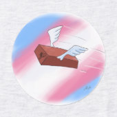 Marsha P. Johnson doet haar vriendelijke groeten Labels (Design 1)