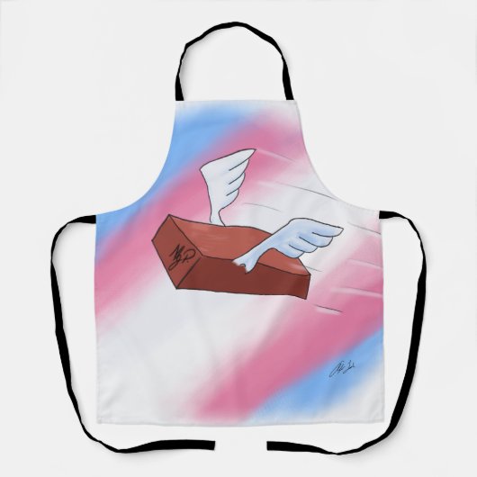 Marsha P. Johnson stuurt haar groeten (vol) Schort (Voorkant)