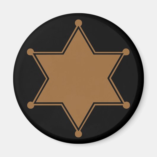 Marshal Badge Magneet (Voorkant)