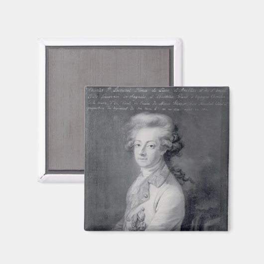 Marshal Charles-Joseph Prince de Ligne Magneet (Voorkant / Achterkant)