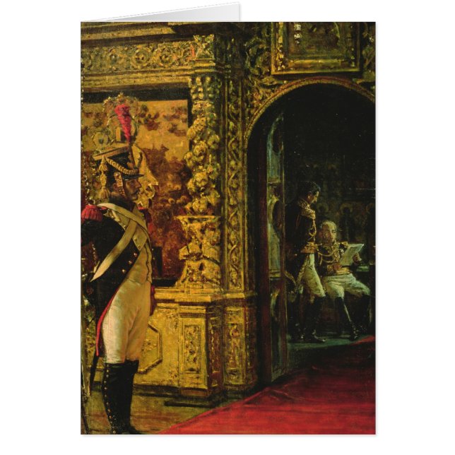 Marshal Davout in het klooster Chudov (Voorkant)