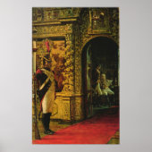 Marshal Davout in het klooster Chudov Poster (Voorkant)