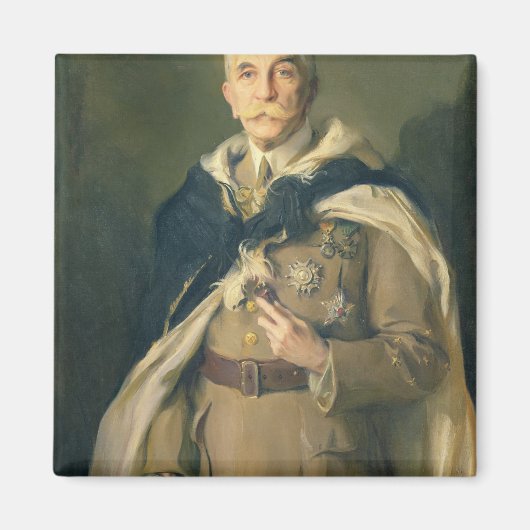 Marshal Louis Hubert Gonzalve Lyautey 1929 Magneet (Voorkant)