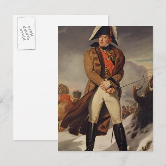 Marshal Michel Ney Duke of Elchingen Briefkaart (Voorkant / Achterkant)