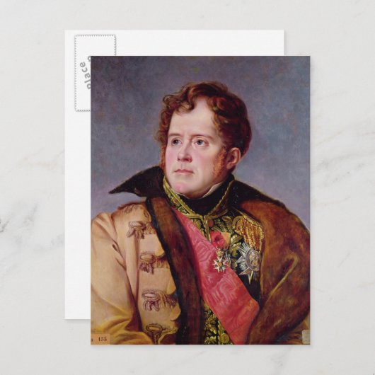 Marshal Michel Ney Duke of Elchingen, c.1804 Briefkaart (Voorkant / Achterkant)