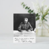 Marshal Paul von Hindenburg, 1914 Briefkaart (Staand voorkant)