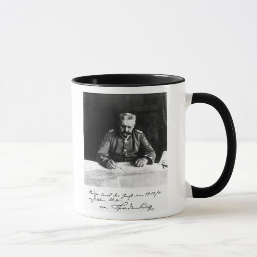 Marshal Paul von Hindenburg, 1914 Mok (Rechts)