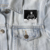 Marshal Paul von Hindenburg, 1914 Vierkante Button 5,1 Cm (In situ)