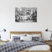 Marshal Pierre Francois Joseph Lefebvre Canvas Afdruk (Insitu (Slaapkamer))