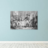 Marshal Pierre Francois Joseph Lefebvre Canvas Afdruk (Insitu (Houten vloer))