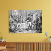 Marshal Pierre Francois Joseph Lefebvre Canvas Afdruk (Insitu (Woonkamer))