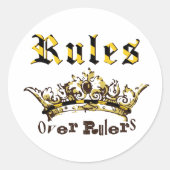 Marshal Rules Stickers (Voorkant)