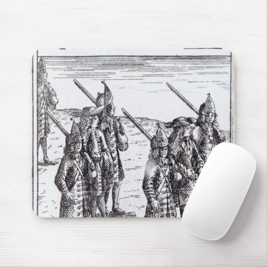 Marshal Tallard en andere Franse Generalen Muismat (Met muis)