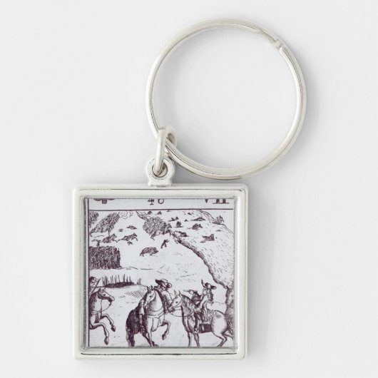 Marshal Tallard heeft gevangengenomen Sleutelhanger (Voorkant)